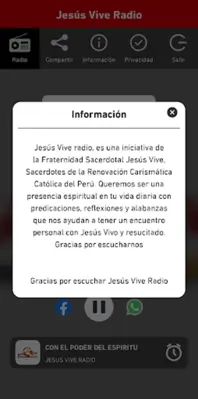 Jesús Vive Radio android App screenshot 1